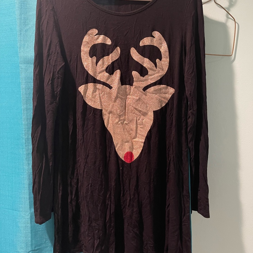 Christmas tunic dress